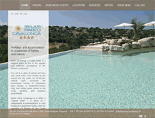 Tablet Screenshot of parcocavalonga.it